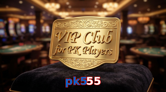 Main screen of Pk555 vip page for PK players